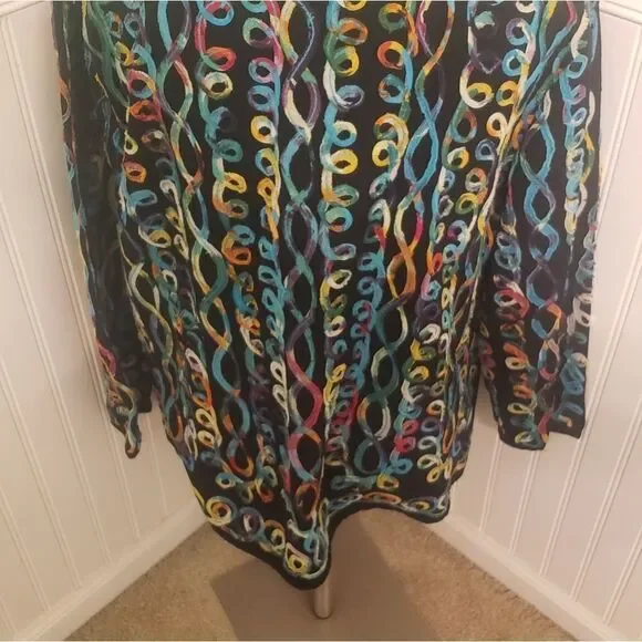 Keren Hart Ribbon Swirls Blazer Jacket - Picture 9 of 9